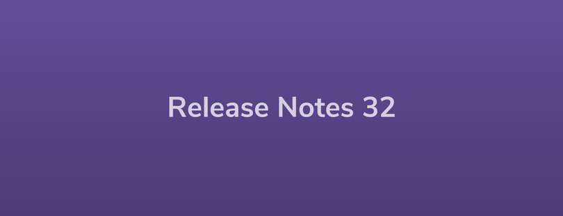 Esper Release Notes – Dev Rel 32