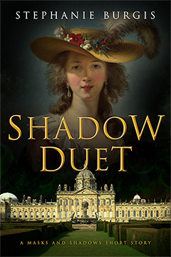 Cover for Shadow Duet, by Stephanie Burgis