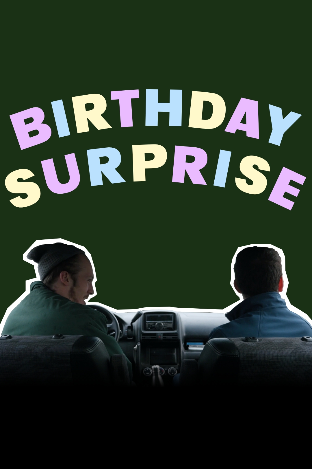 Poster for the film "Birthday Surprise"