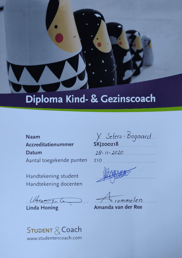 Diploma - Kindercoaching