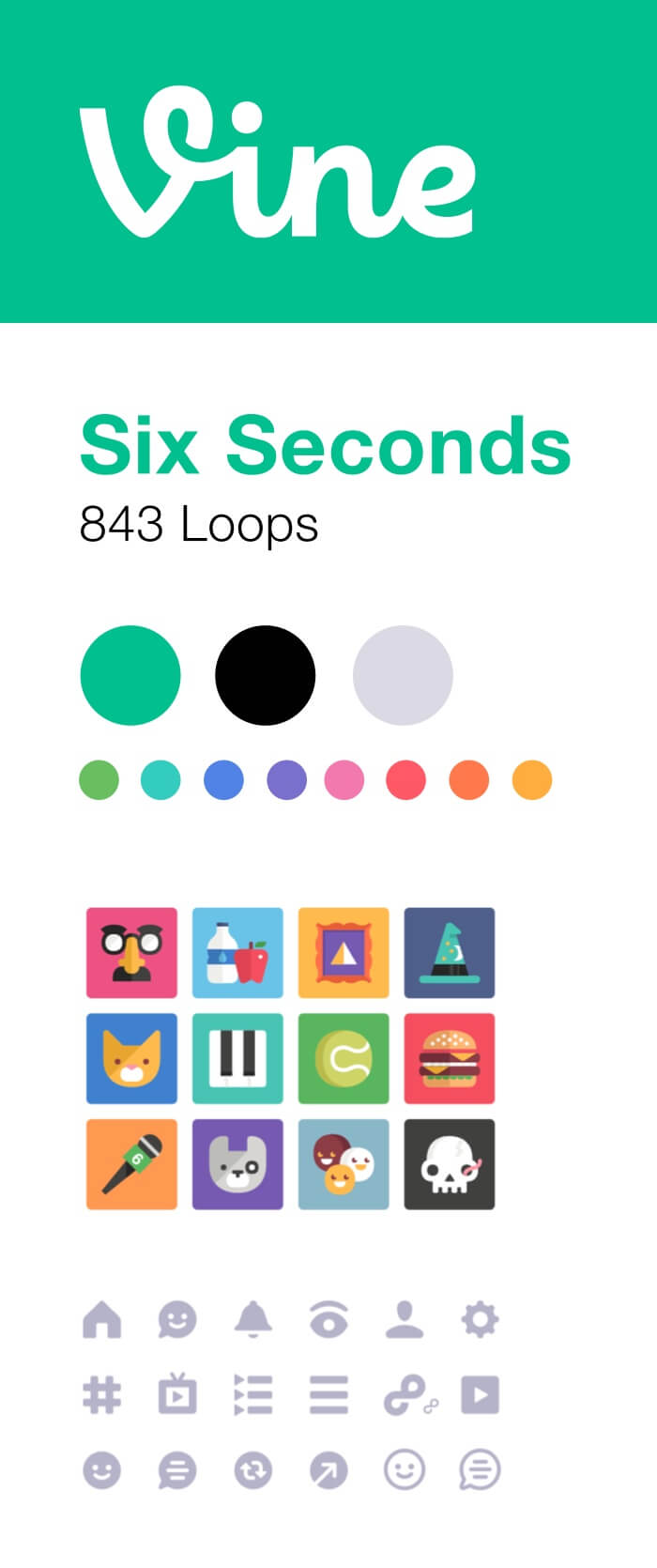 Vine visual identity mobile image