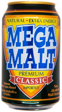 Mega Malt can