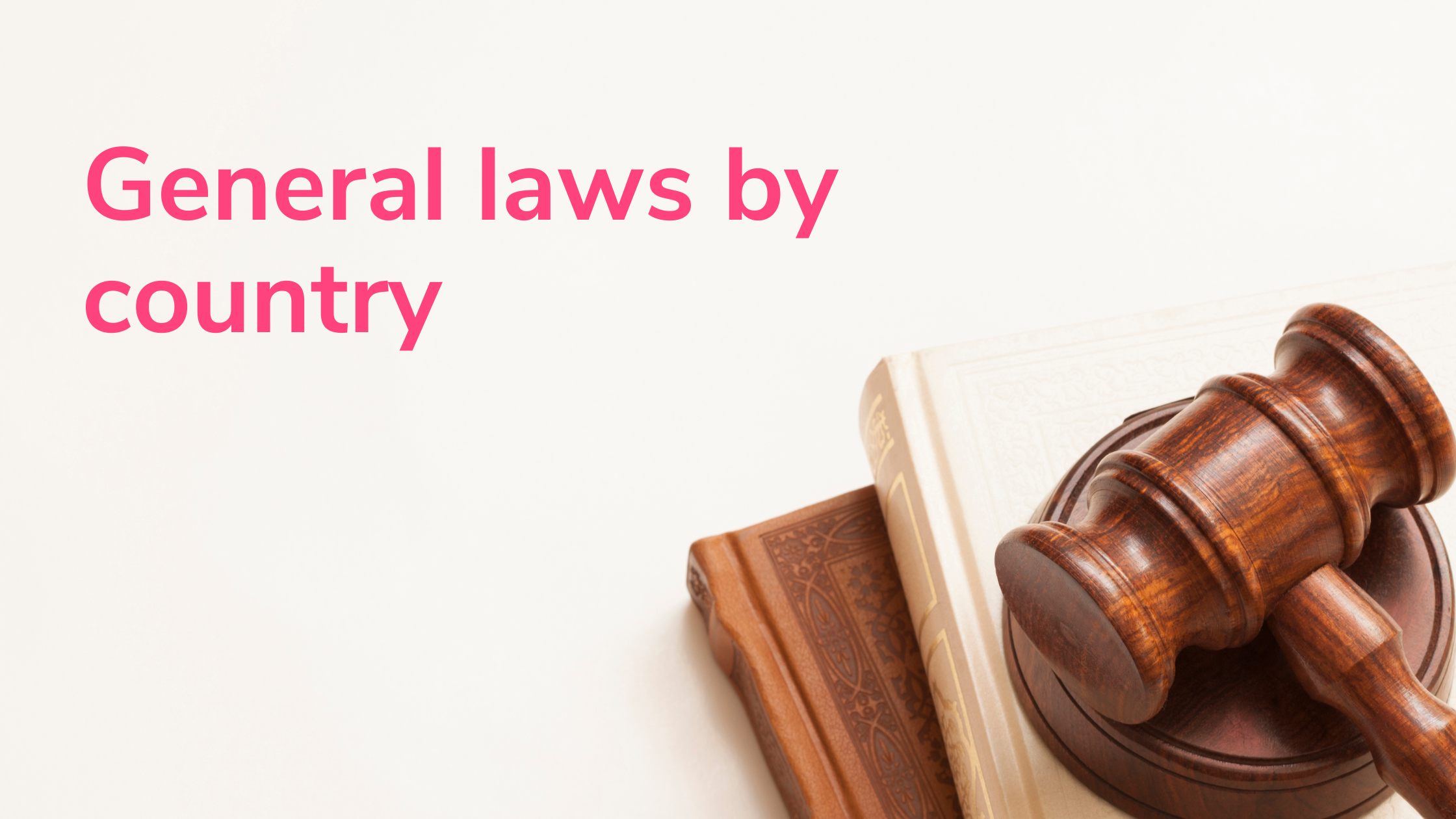 General laws by country