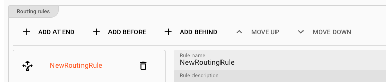 Routing Rules (Output Kafka)