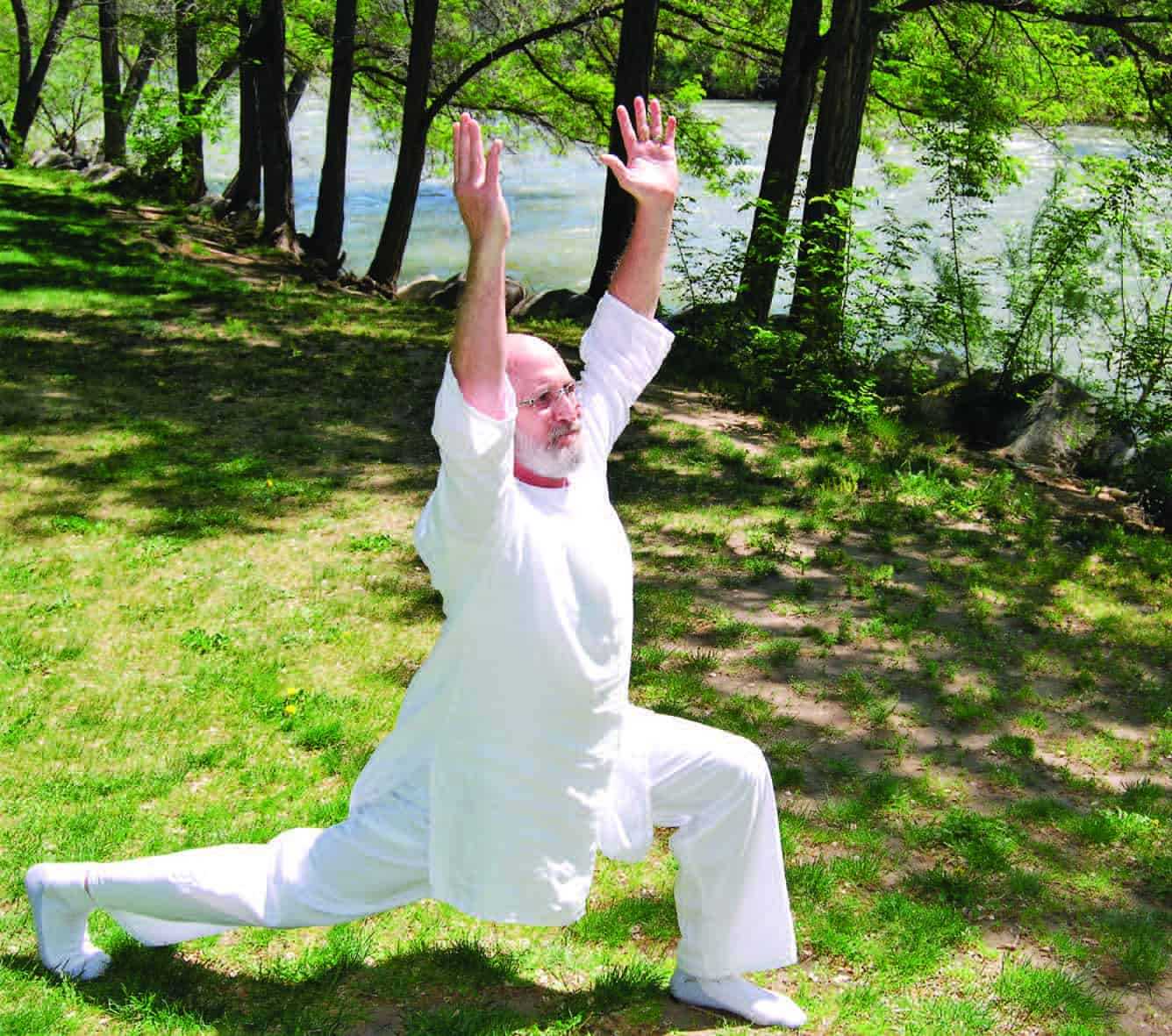 Tod is a caregiver that uses yoga daily as a way to relieve stress and take some time for himself.