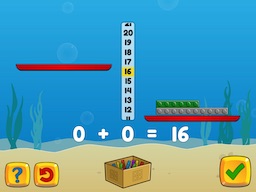 Express an even number as two equal addends Math Game