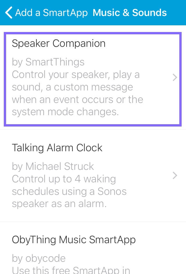 Click speaker companion