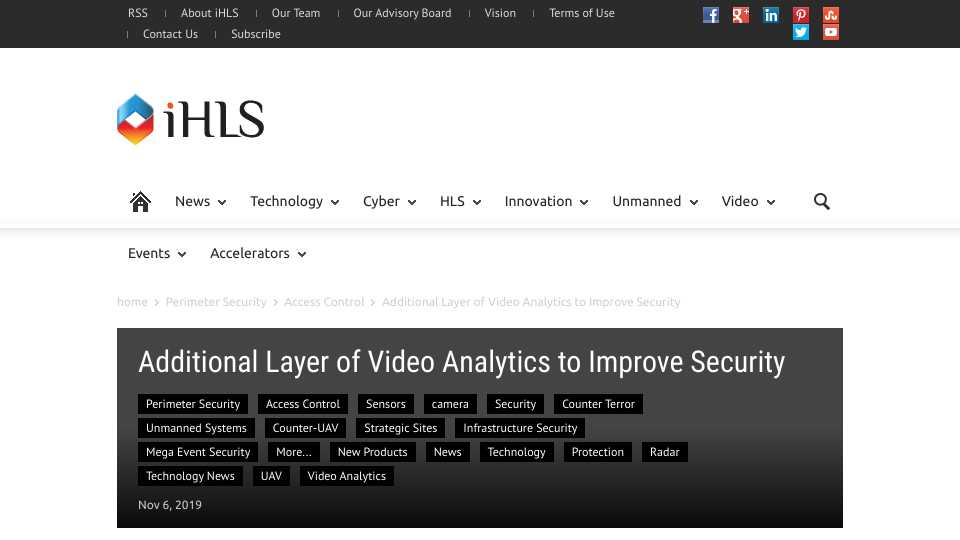 Additional Layer of Video Analytics to Improve Security