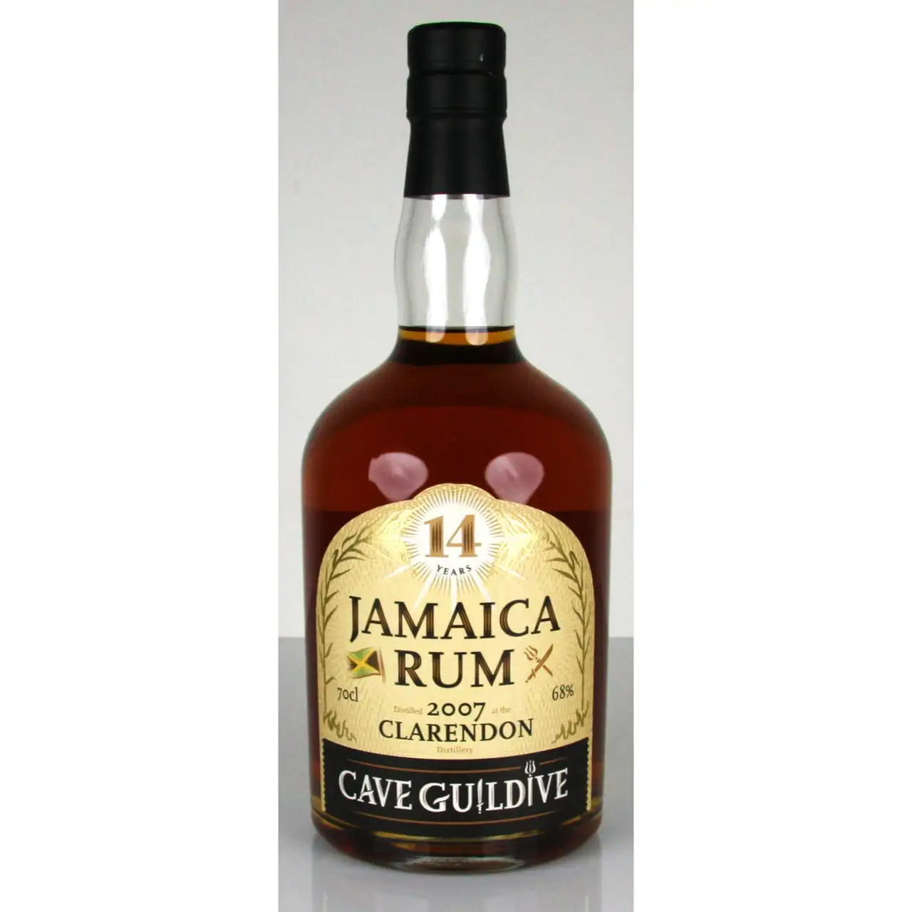 Image of the front of the bottle of the rum Jamaica Rum (Clarendon)