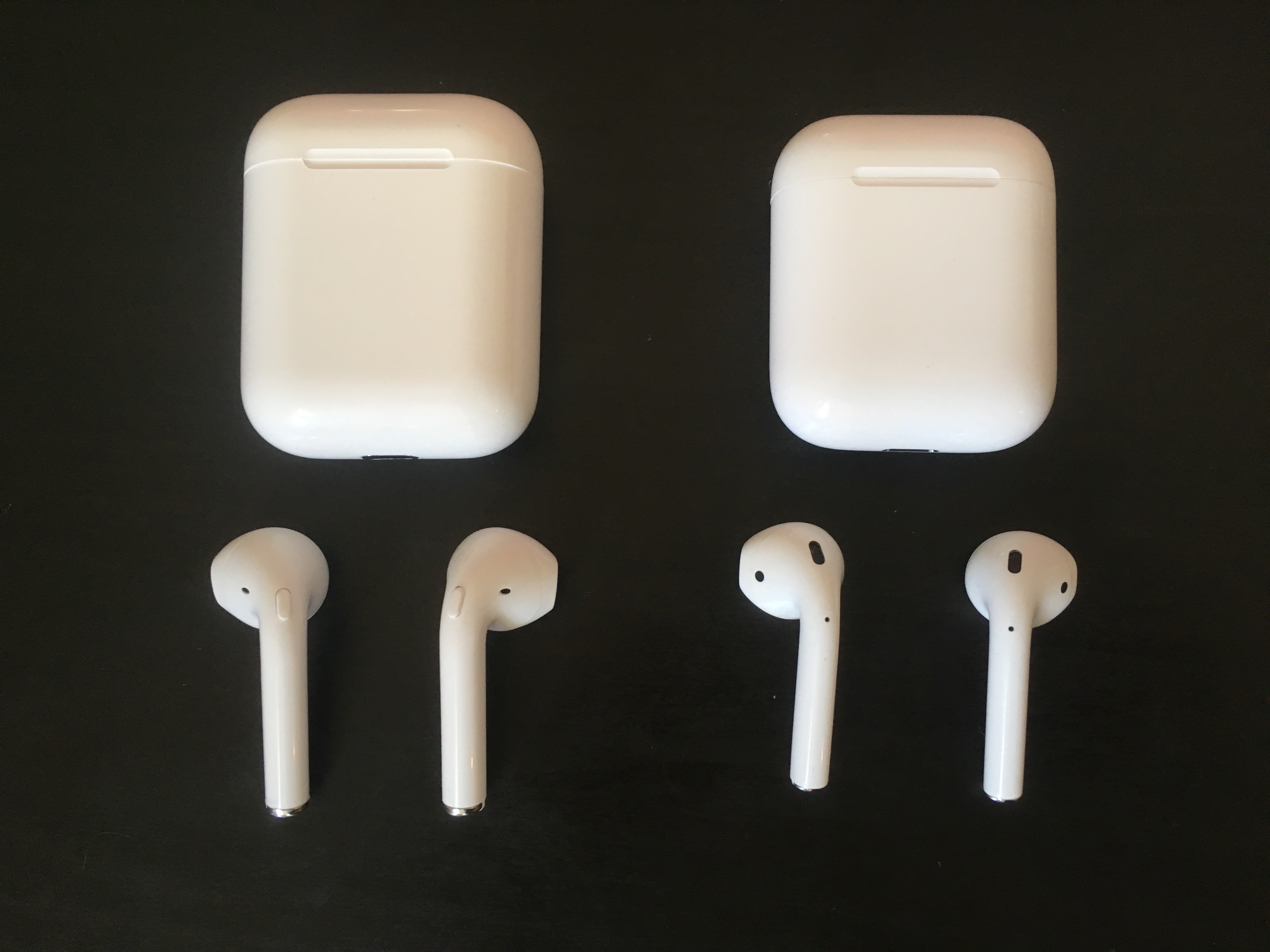 AirPods Side by Side Comparison