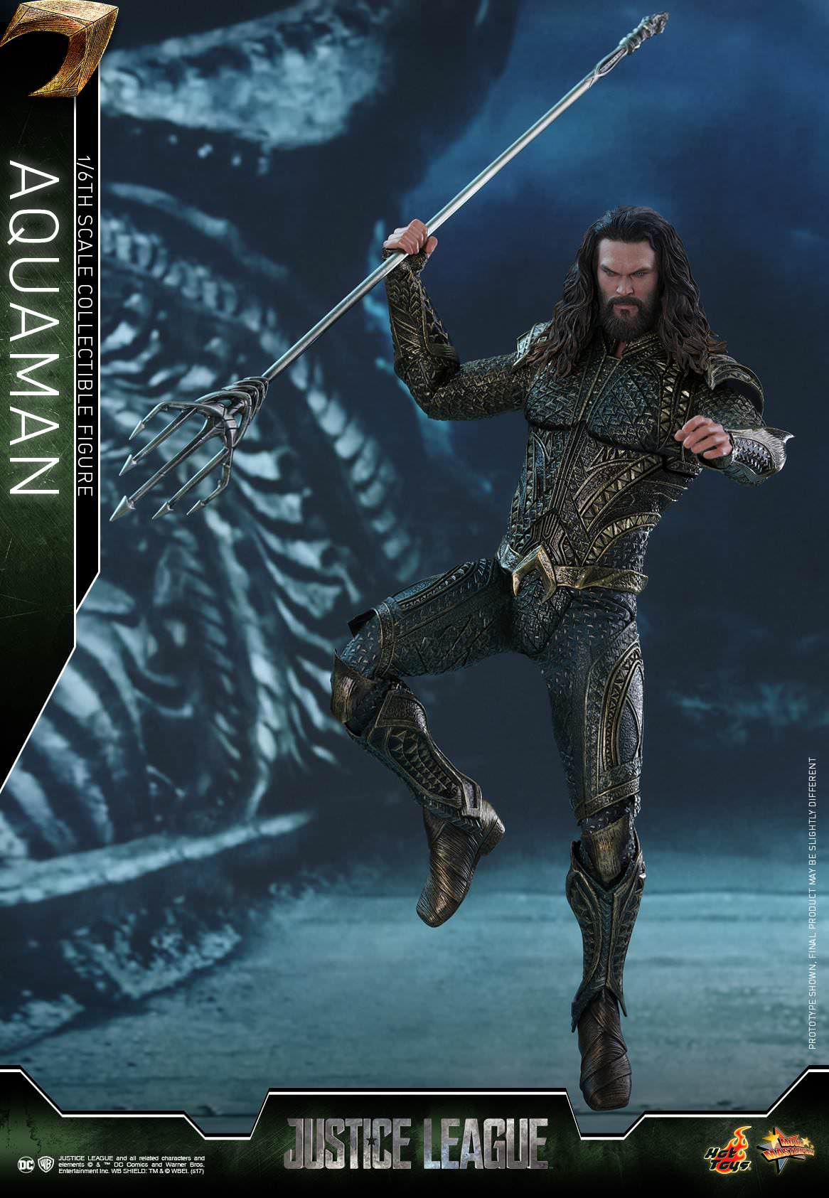 Hot Toys Justice League MMS447 Aquaman 1/6th Scale Collectible Figure