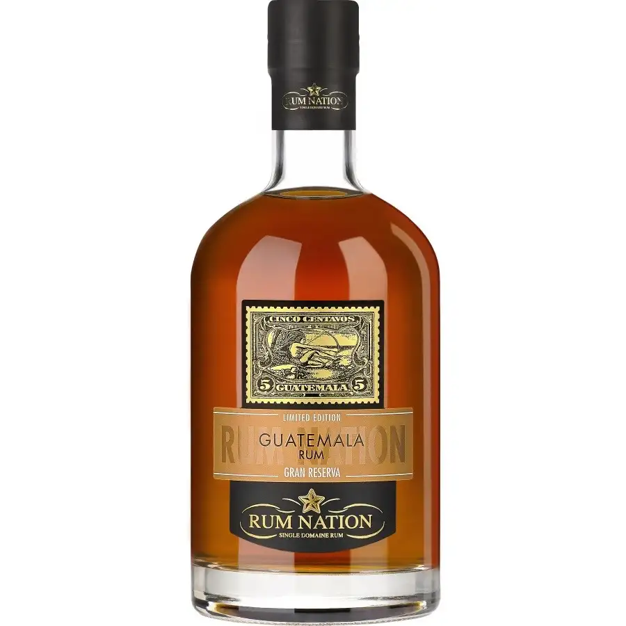 Image of the front of the bottle of the rum Guetemala Gran Reserva 2018