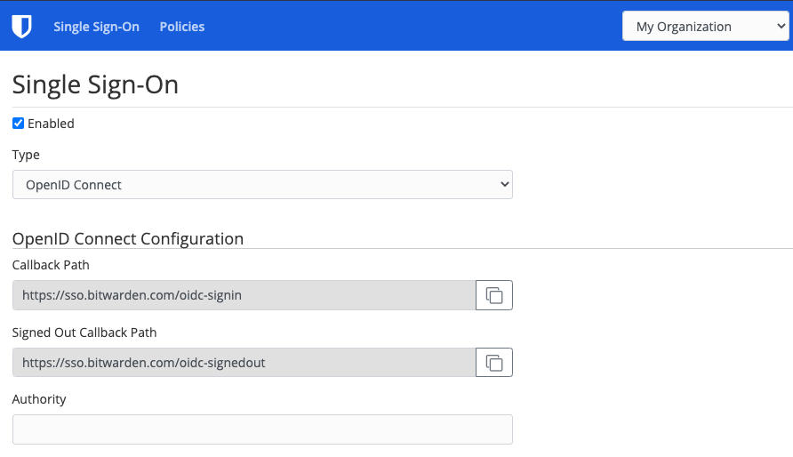 OIDC Configuration