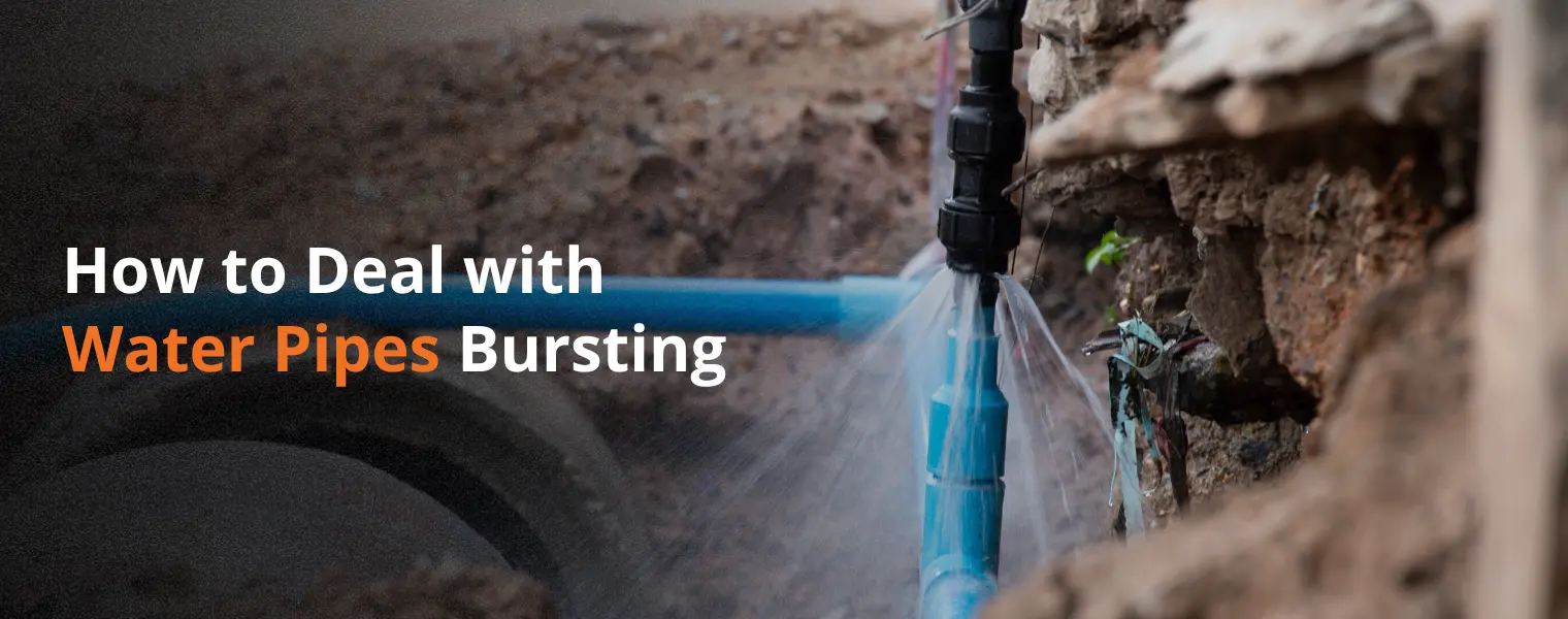 How to Deal with Water Pipes Bursting