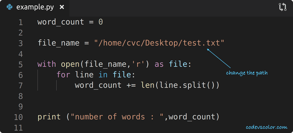 python not counting all words in dictionary