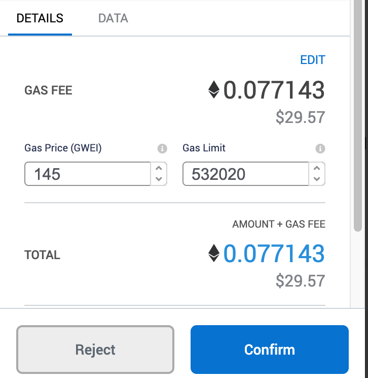 Gas crypto price today bitcoin console wallet
