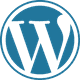 Logo för system WordPress