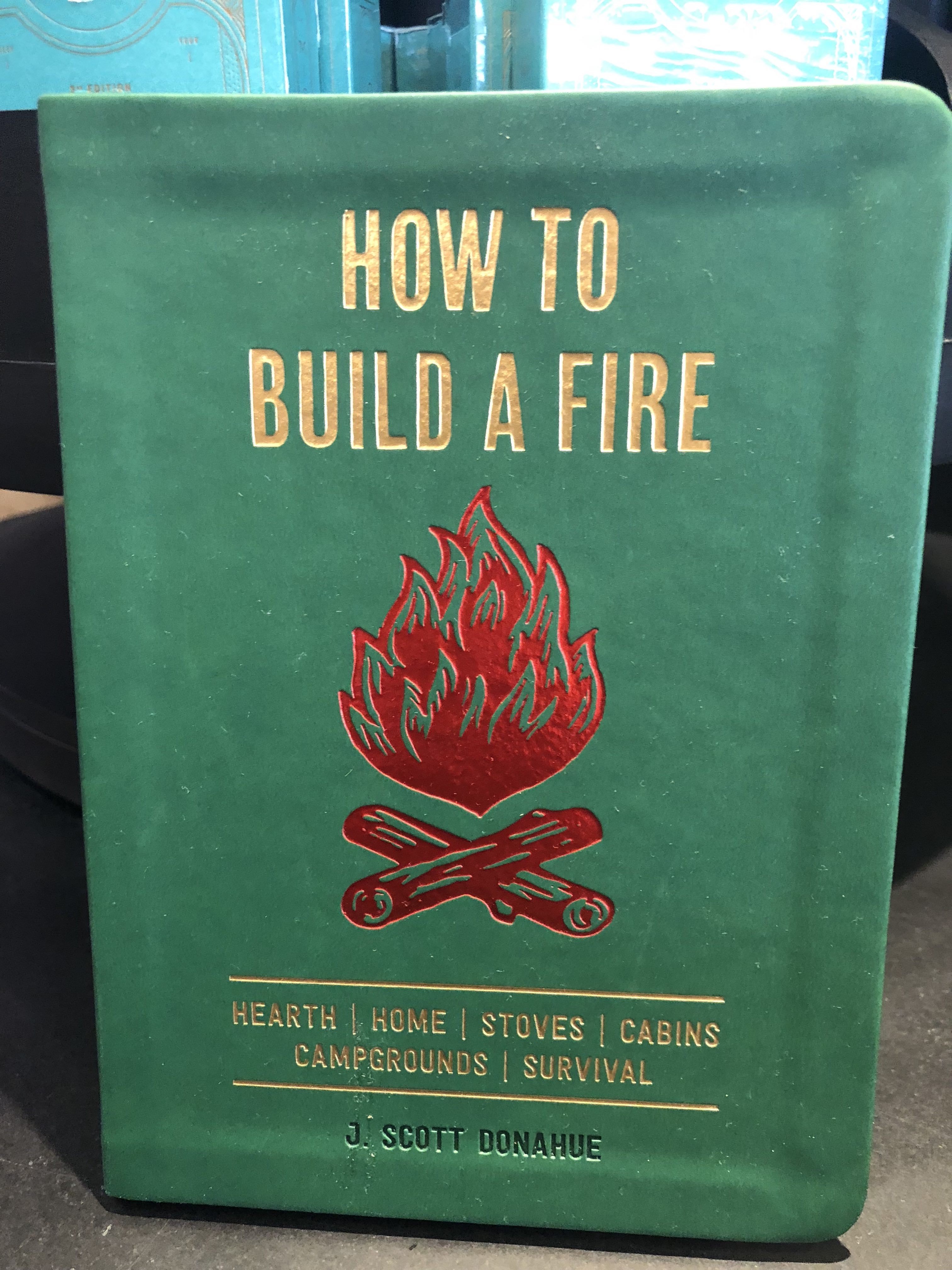 stag how to build a fire book