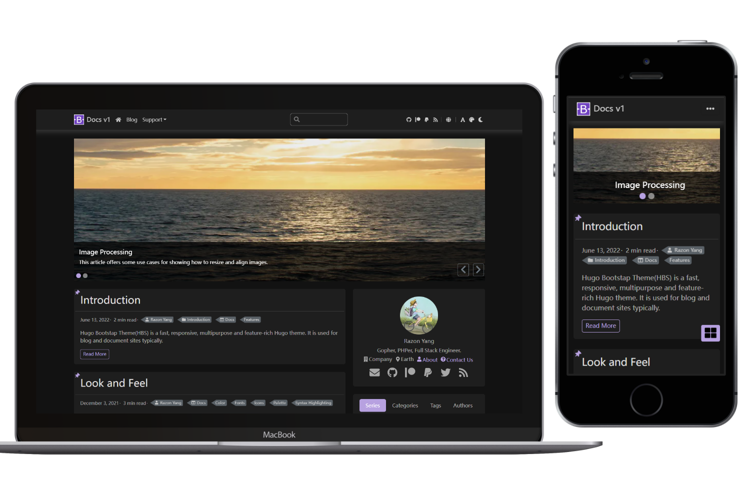 Hugo-Theme-Bootstrap