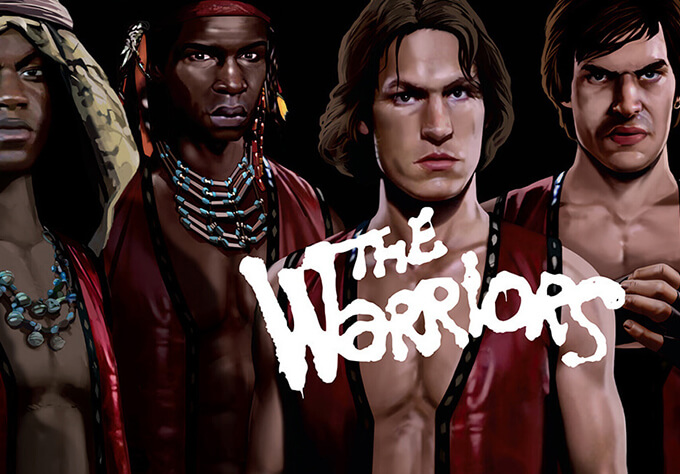 The Warriors video game Flash website