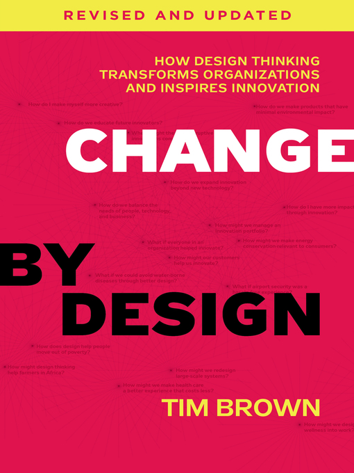 book cover for Change by Design