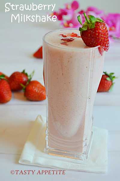 Strawberry Milkshake 