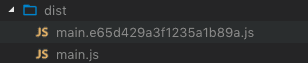 Webpack 4 bundled file with hash in file name Webpack 4 bundled file with hash in file name