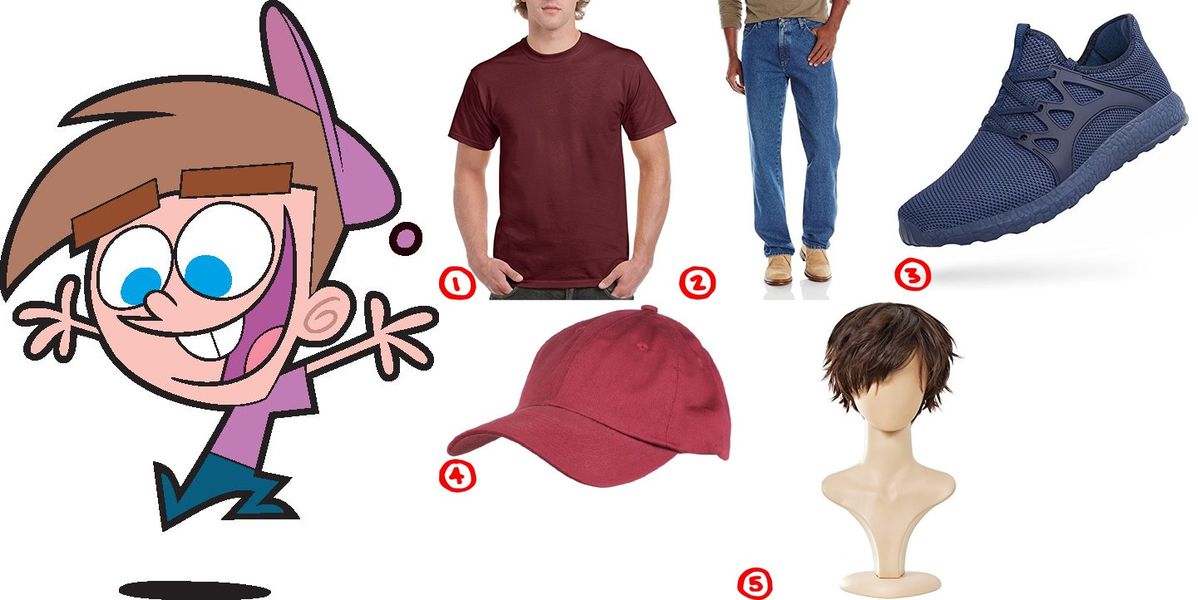 Dress Like Timmy Turner (The Fairly OddParents) Costume for Cosplay ...