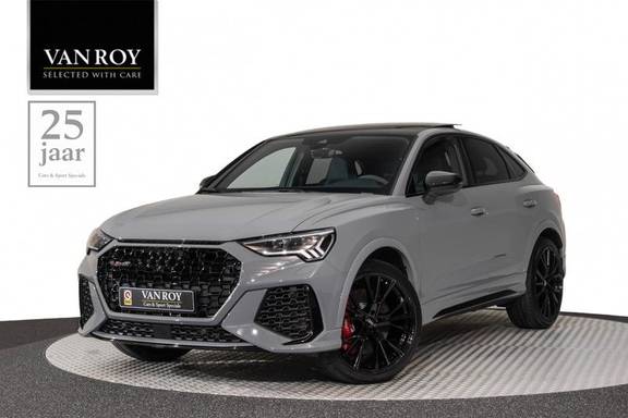 Audi RSQ3 Sportback 2.5 TFSI 400pk Quattro Panoramadak BlackOptic B&O ValconaLeder+Memory Matrix Navi/MMI DriveSelect Keyless Trekhaak Camera 21" Pdc