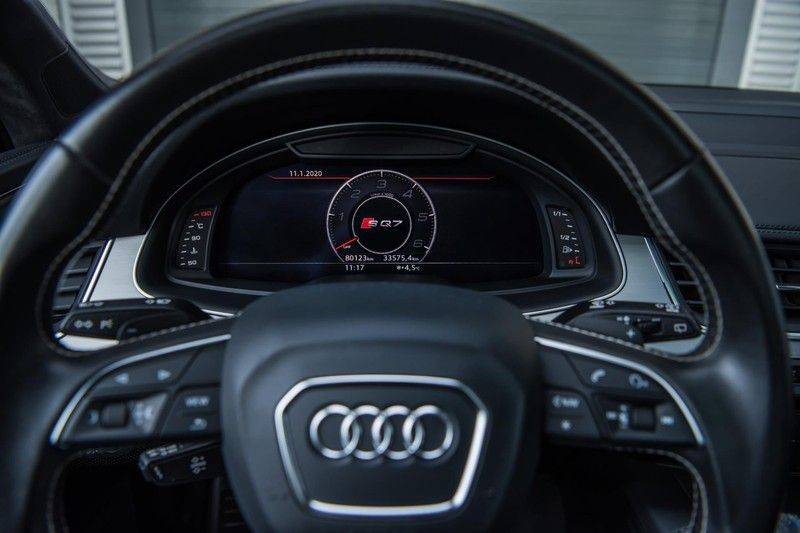 Audi SQ7 4.0 TDI Quattro Pro Line + , 435 PK, Valcona/Leder, Pano/Dak, 2017, Bose, 22'', Elekt. Trekhaak, 79DKM!! afbeelding 16