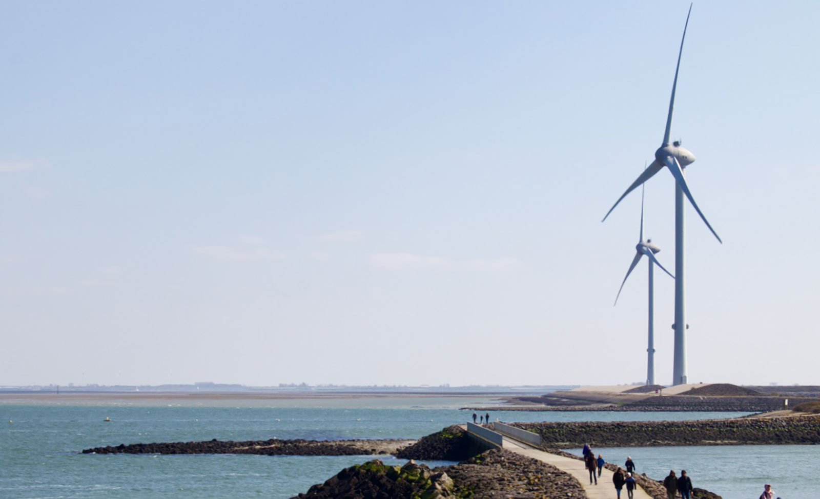 Giant Dutch windmills
