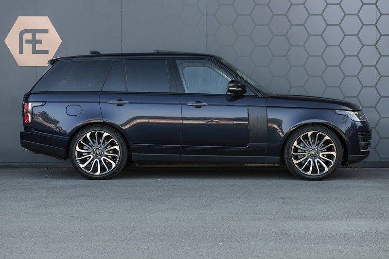 Land Rover Range Rover 5.0 V8 SC Autobiography Portofino Blue + Verwarmde, Gekoelde voorstoelen met Massage Functie + Adaptive Cruise Control + Head Up afbeelding 7