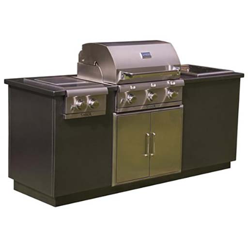 BBQ Saber EZ Cuisine Extérieure - Série I, Argent
