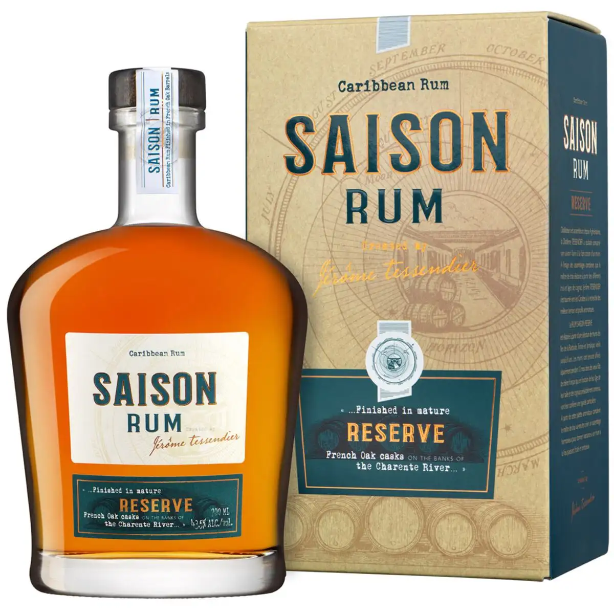 Image of the front of the bottle of the rum Reserve
