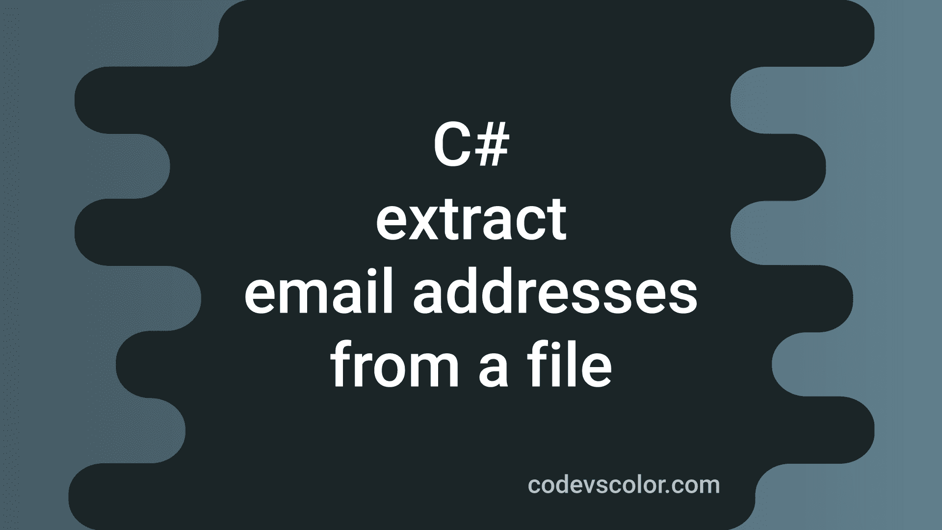 extract all email addresses from gmail