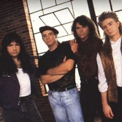 Magdallan, a Hair Metal rock band from United States