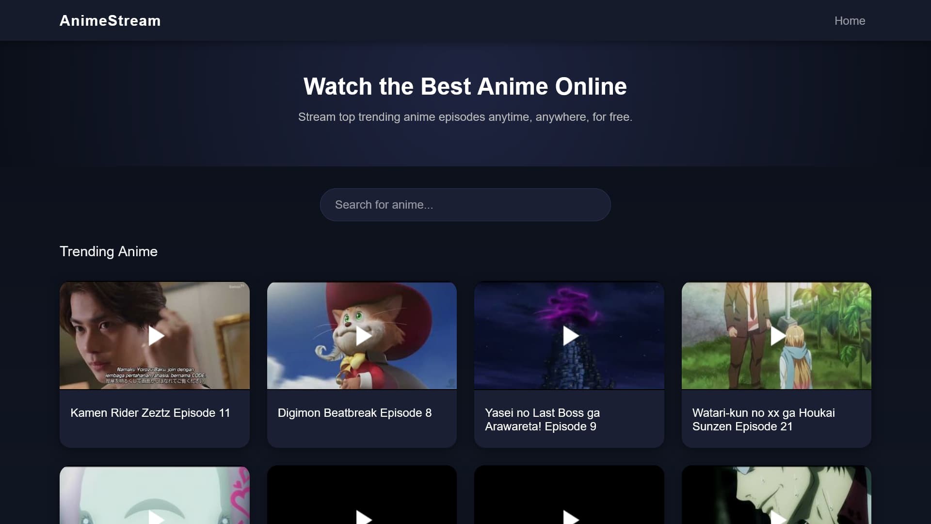 Anime Streaming