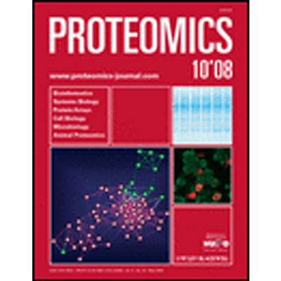 Proteomics, PMID: 18491321