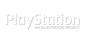 PlayStation: an illustration project logo