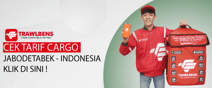 Cek Tarif Cargo ke Sumatera, Jawa, Kalimantan, Sulawesi, Bali, dan Mataram dari Trawlbens!