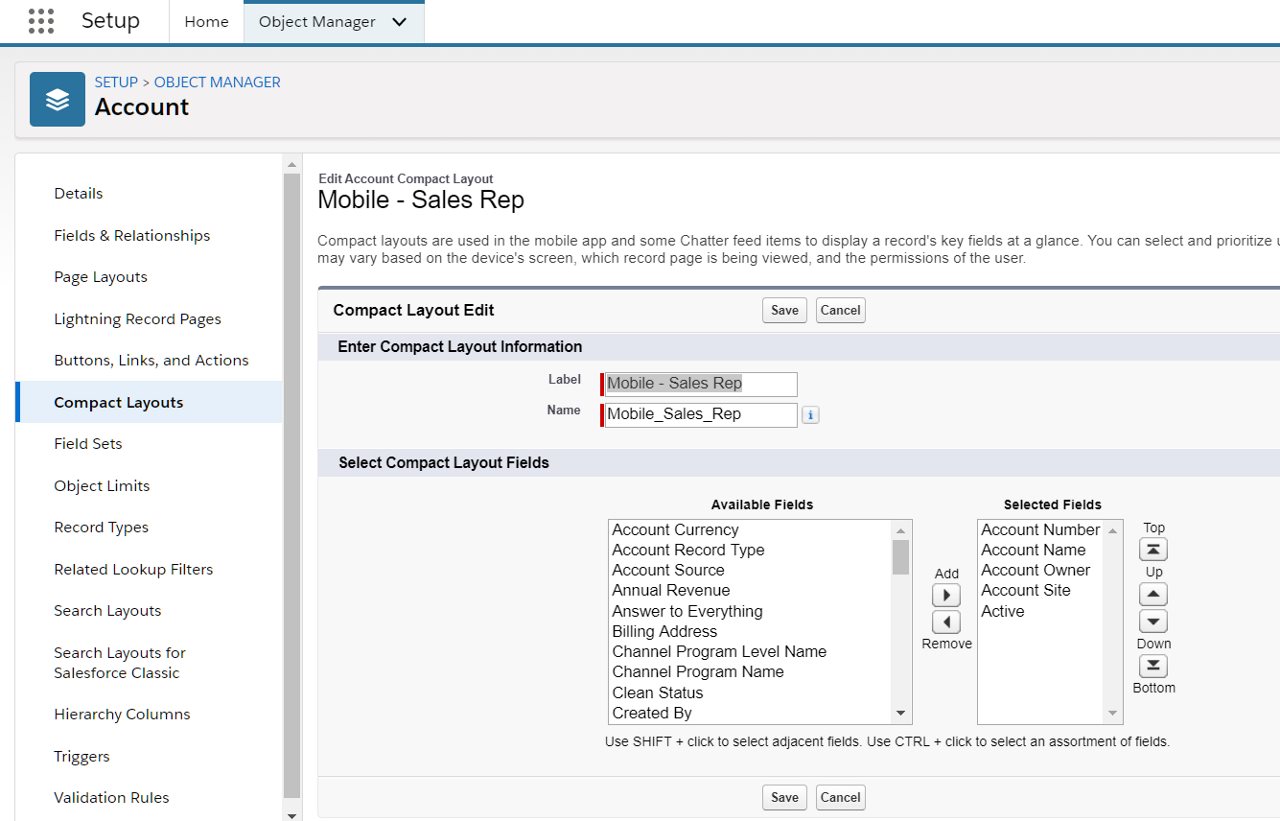 salesforce-compact-layout