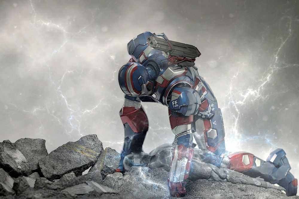 Hot Toys Iron Man 3 Iron Patriot