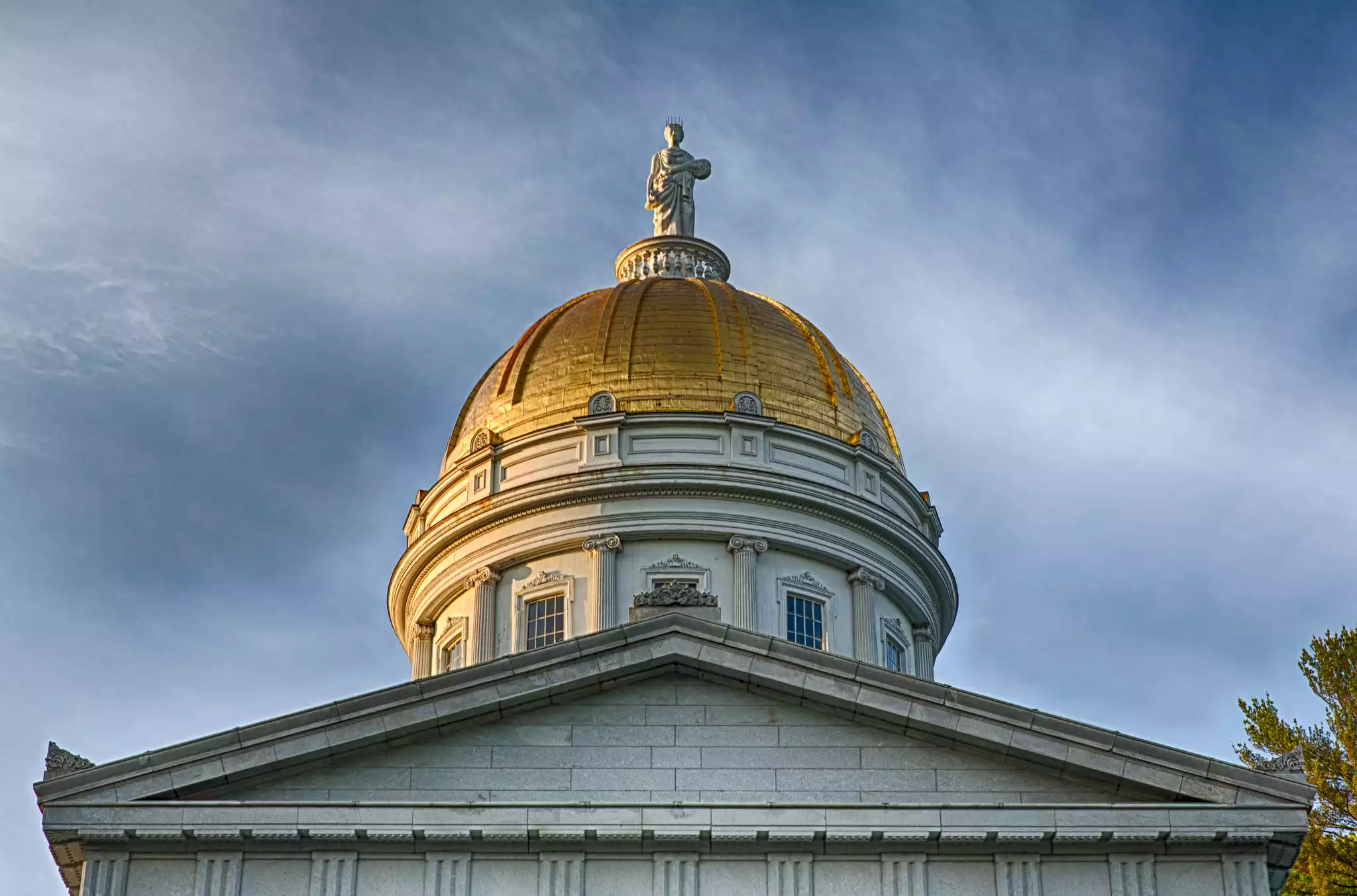 Vermont State House Dome