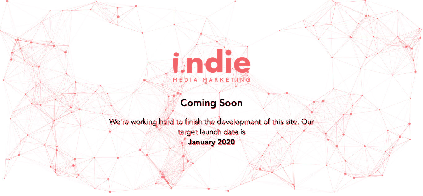 Indie Media Comm Landing Page