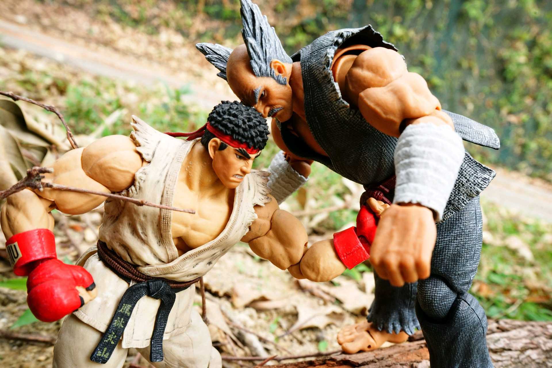 Ryu VS Heihachi Mishima