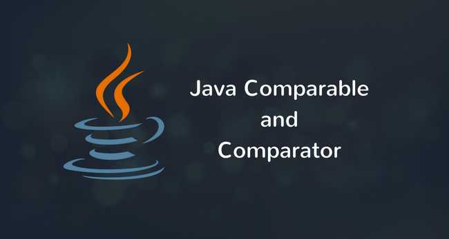 Java Comparable and Comparator interface examples