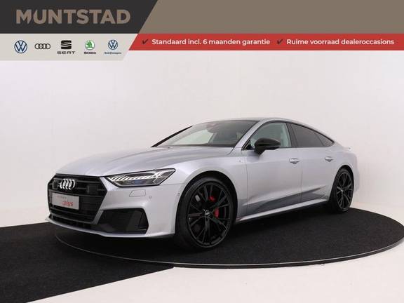 Audi A7 Sportback 55 TFSI e quattro Competition 376 PK | 21'' velgen zwart | Assistentiepakket Tour & City | 360* Camera | Head-Up | Matrix LED | Adapt. Demping | Comfortstoelen | Leder