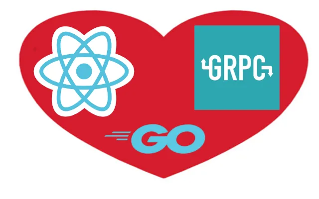The tech stack we will use, React, Golang, gRPC.