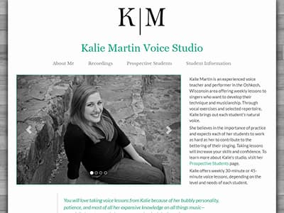 Kalie Martin Voice Studio