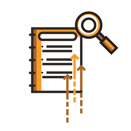 Illustration of a directory book